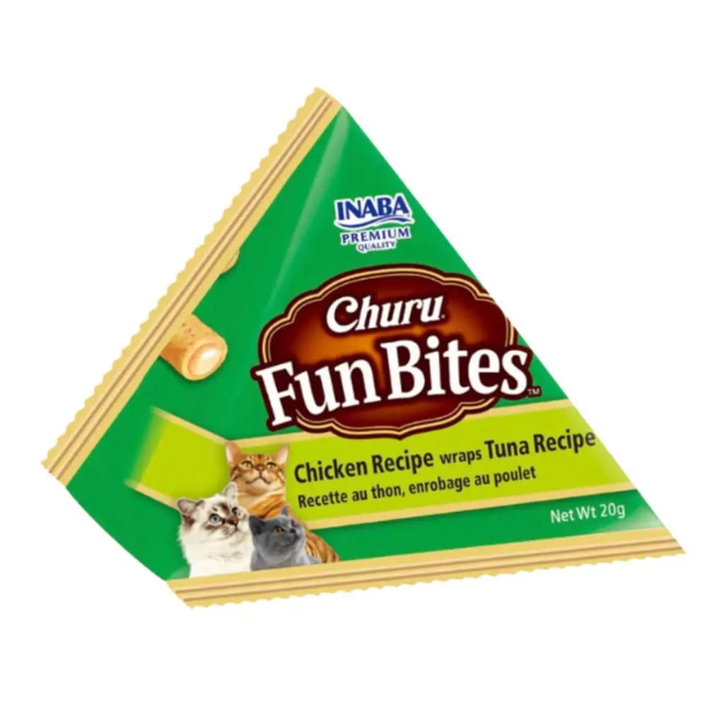 Inaba Fun Bites Przysmak dla Kota Kurczak i Dynia 8x12g